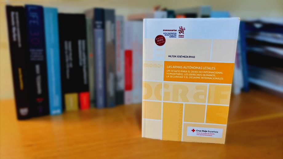Publicació de llibre: “Les armes autònomes letals”